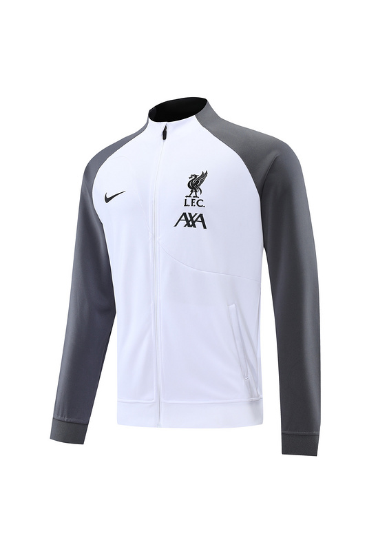 AAA Quality Liverpool 22/23 Jacket - White/Grey